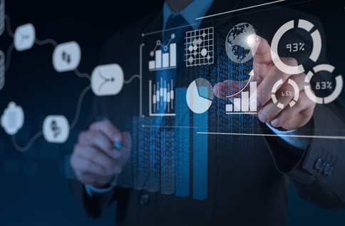 Visualisering av dataanalys och beslutsstöd i Power BI med interaktiva diagram, KPI:er och dashboards i realtid