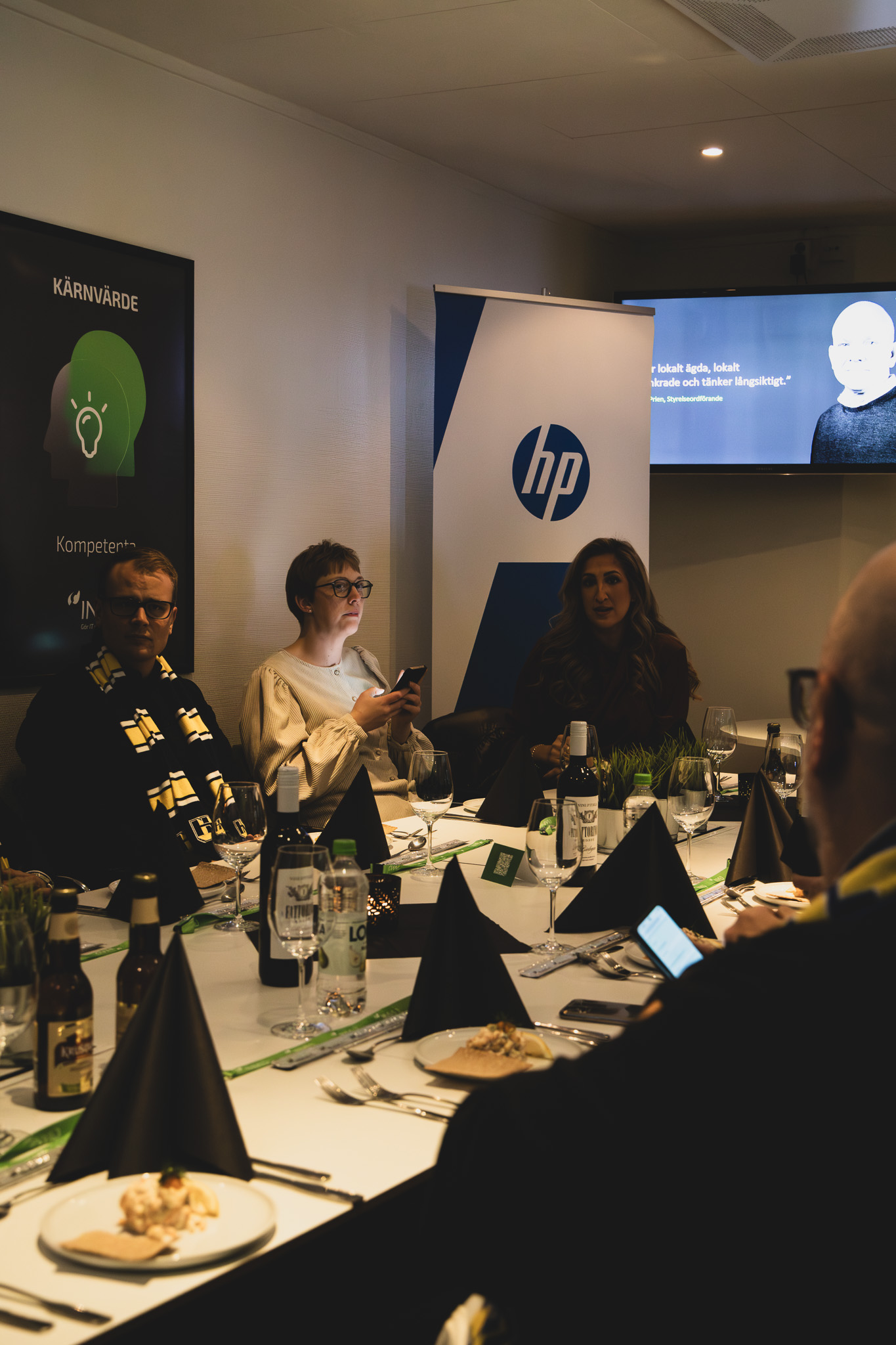 Magnifik kundkväll med SHL-hockey och middag tillsammans med Lenovo och HP 27/11 - INVID Gruppen