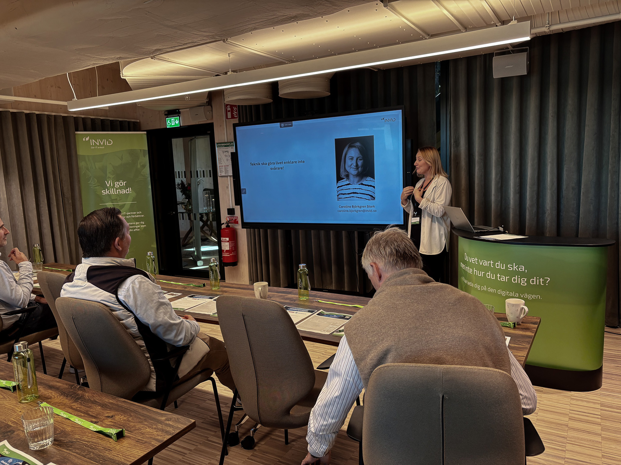 Seminarium - Borås - Viared Center - Lenovo och 3StepIT - INVID Gruppen