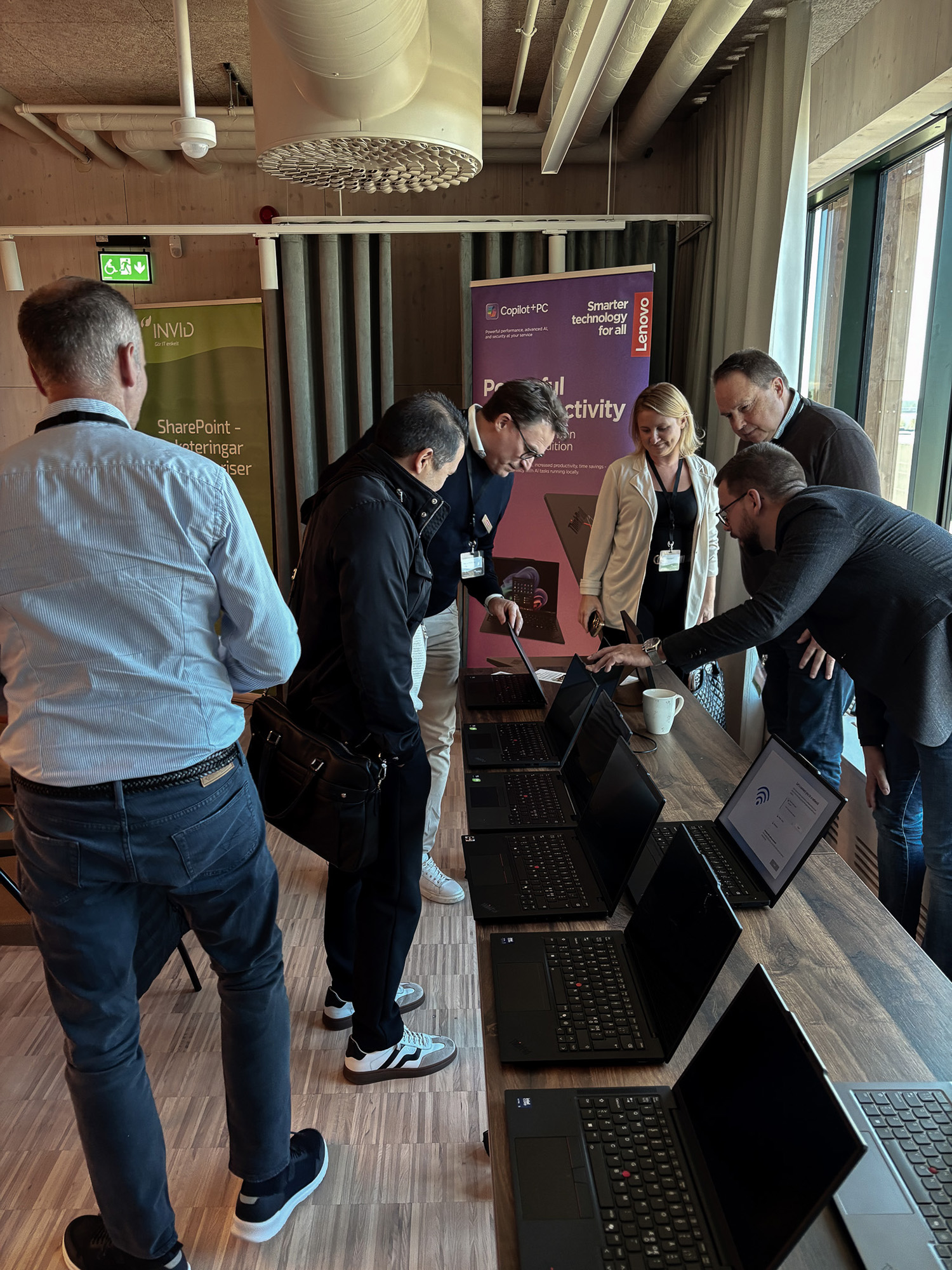 Seminarium - Borås - Viared Center - Lenovo och 3StepIT - INVID Gruppen
