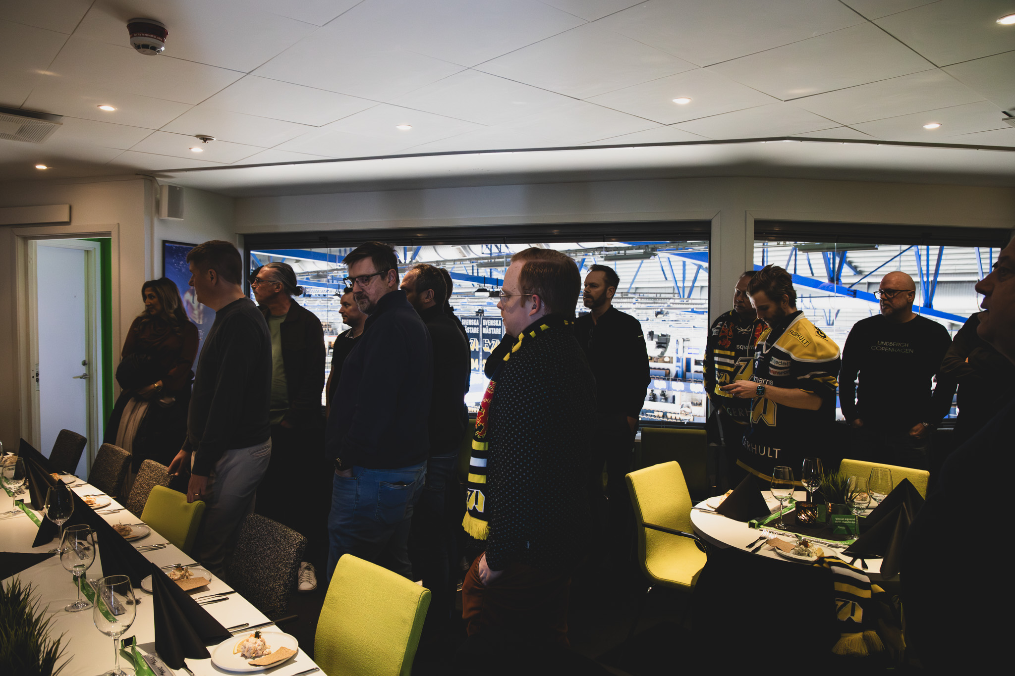 Magnifik kundkväll med SHL-hockey och middag tillsammans med Lenovo och HP 27/11 - INVID Gruppen