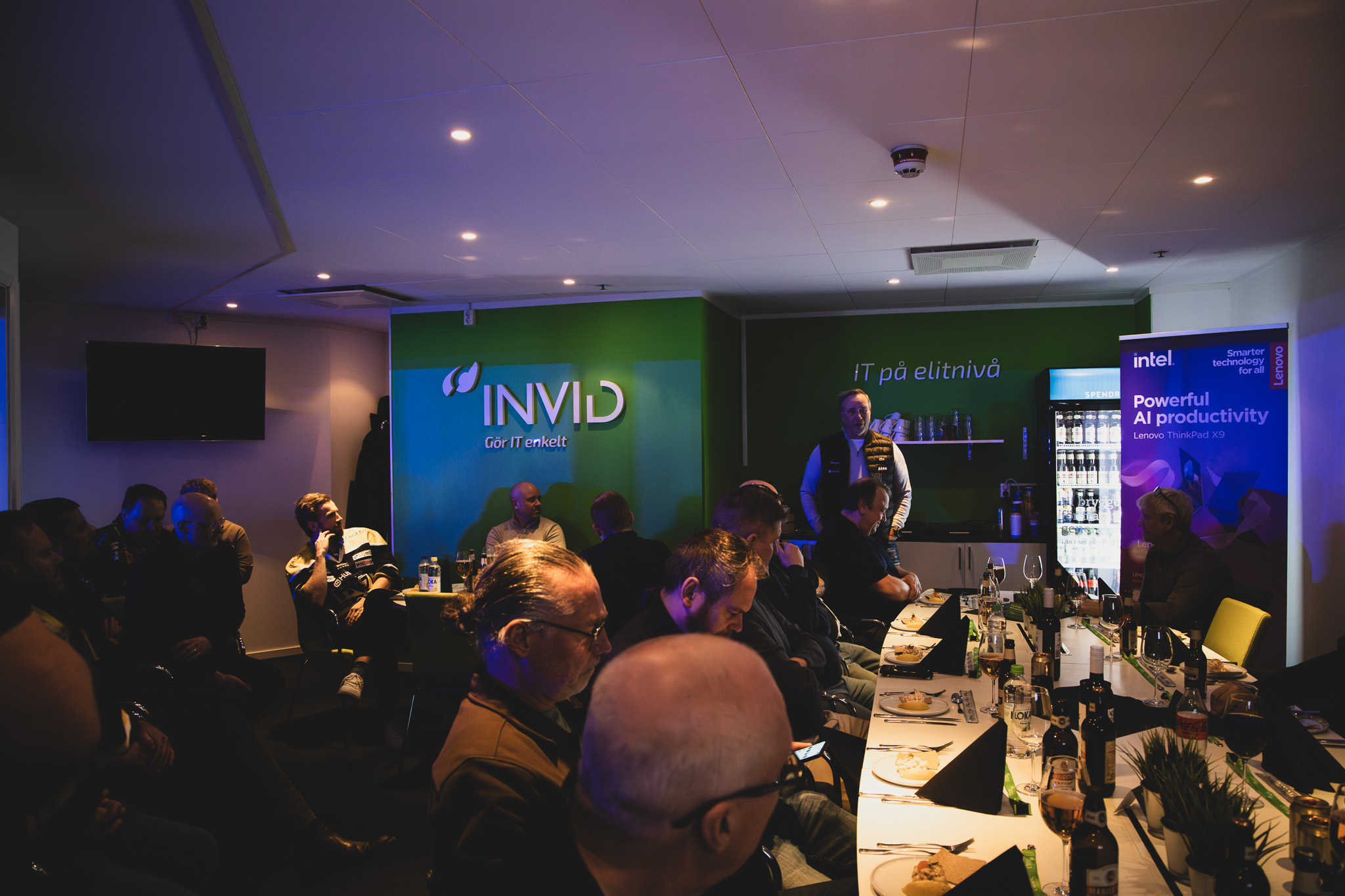 Magnifik kundkväll med SHL-hockey och middag tillsammans med Lenovo och HP 27/11 - INVID Gruppen
