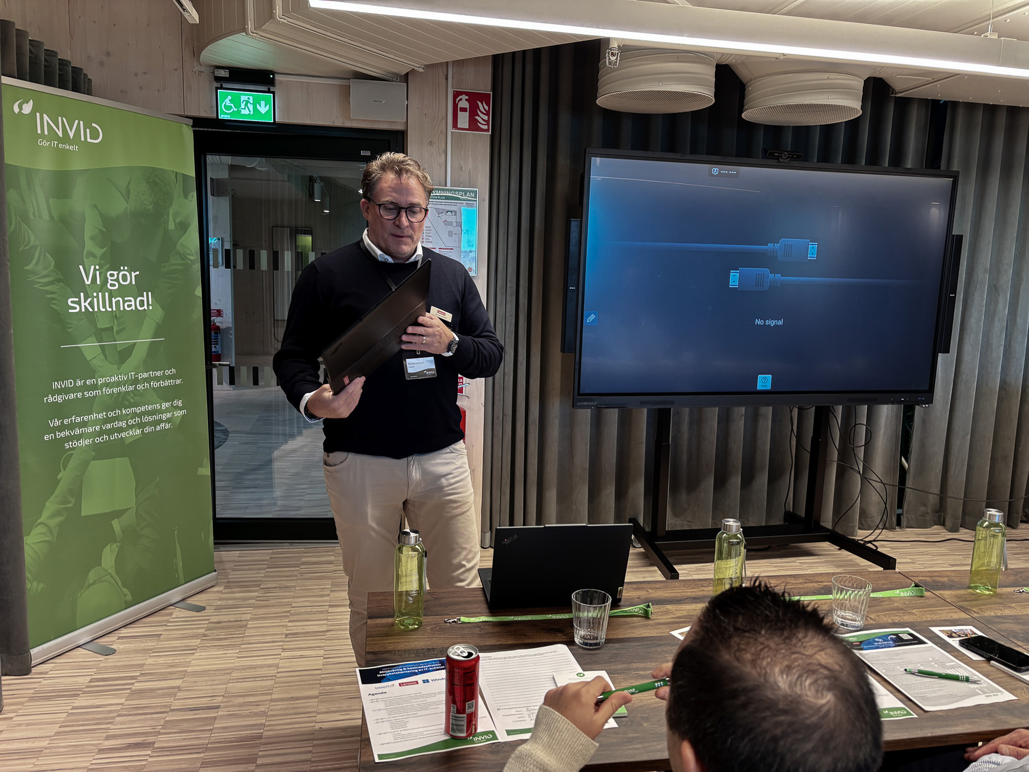 Seminarium - Borås - Viared Center - Lenovo och 3StepIT - INVID Gruppen