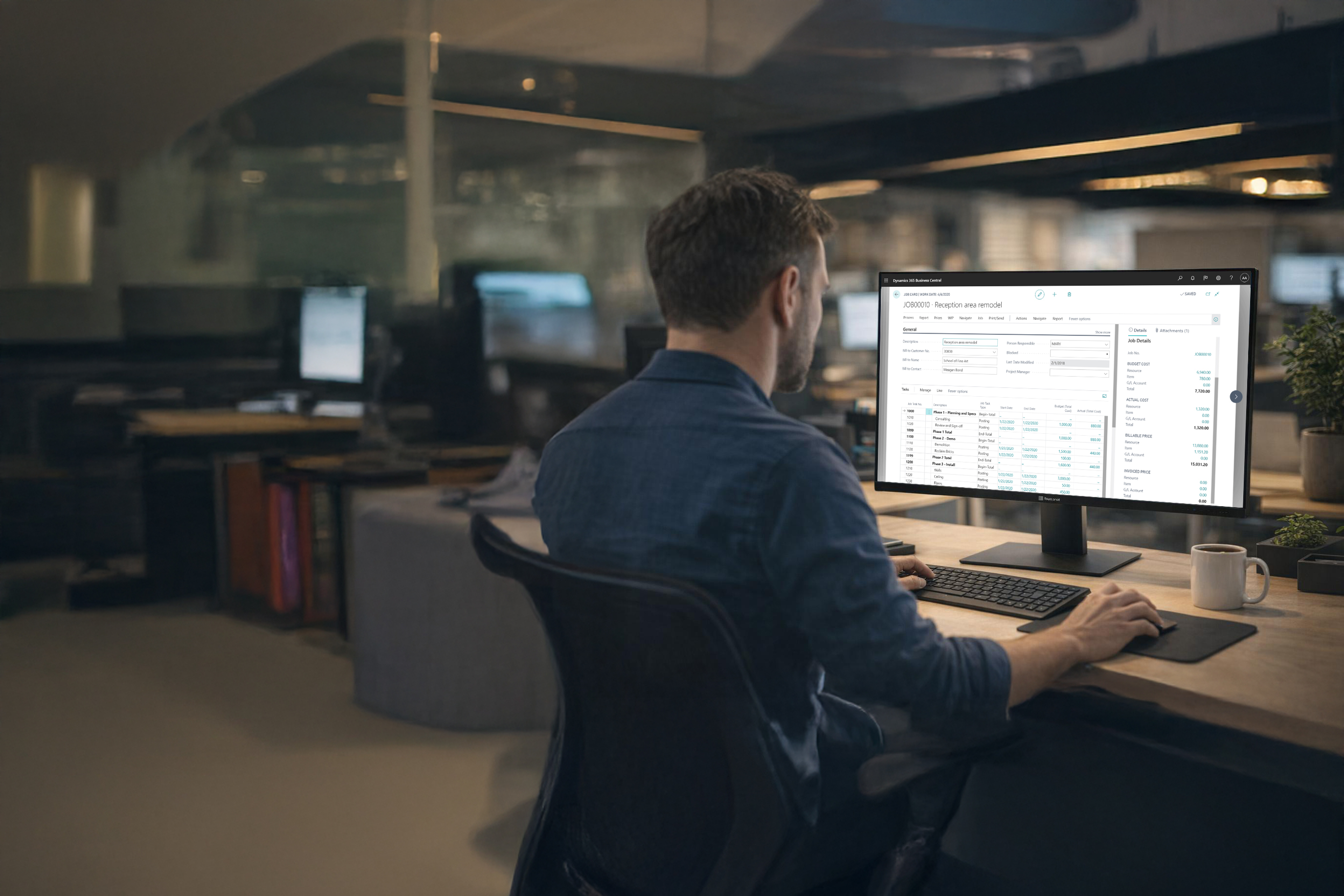 Microsoft Dynamics 365 Business Central Och Urklipp Ms 3