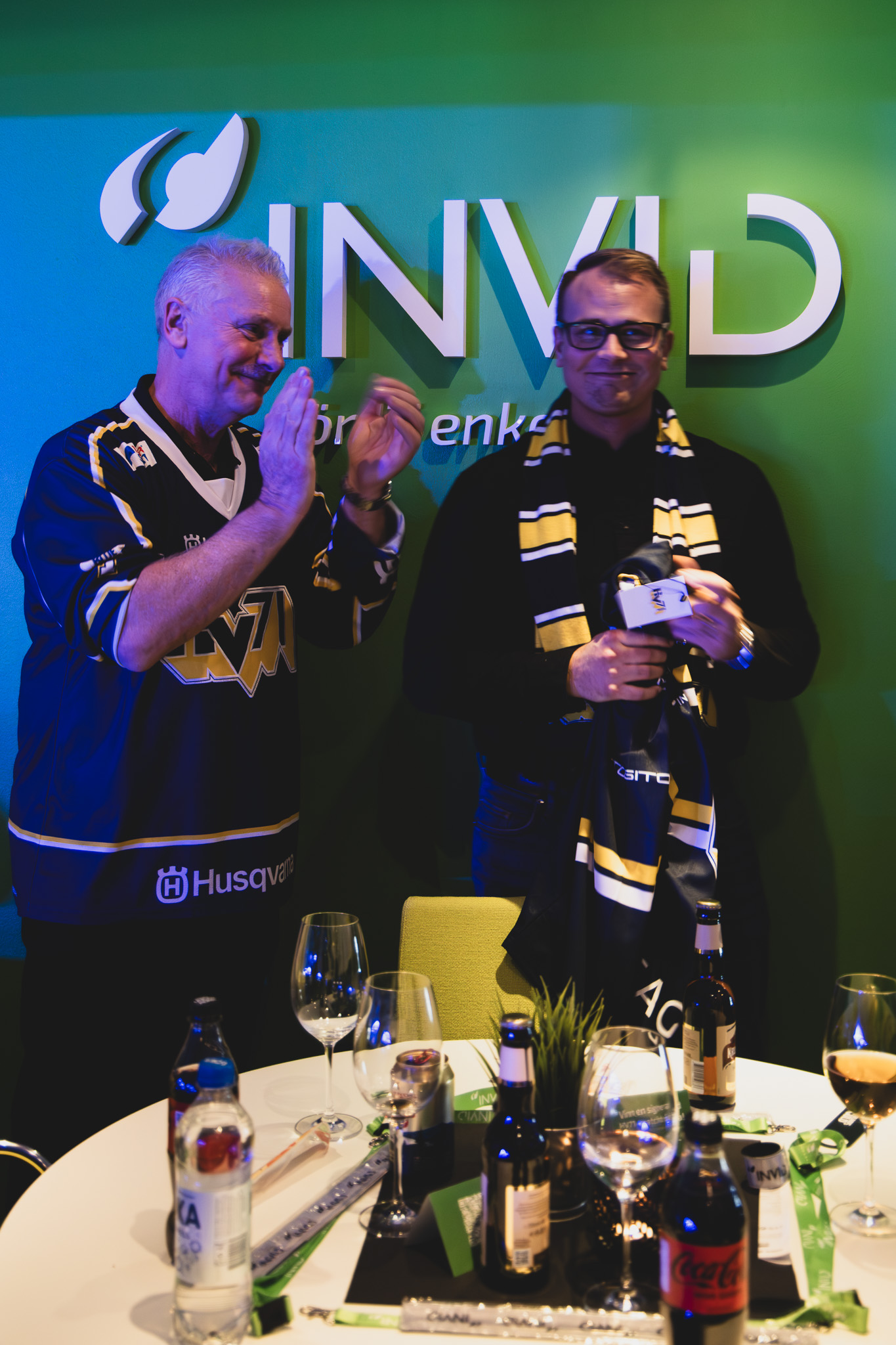 Magnifik kundkväll med SHL-hockey och middag tillsammans med Lenovo och HP 27/11 - INVID Gruppen