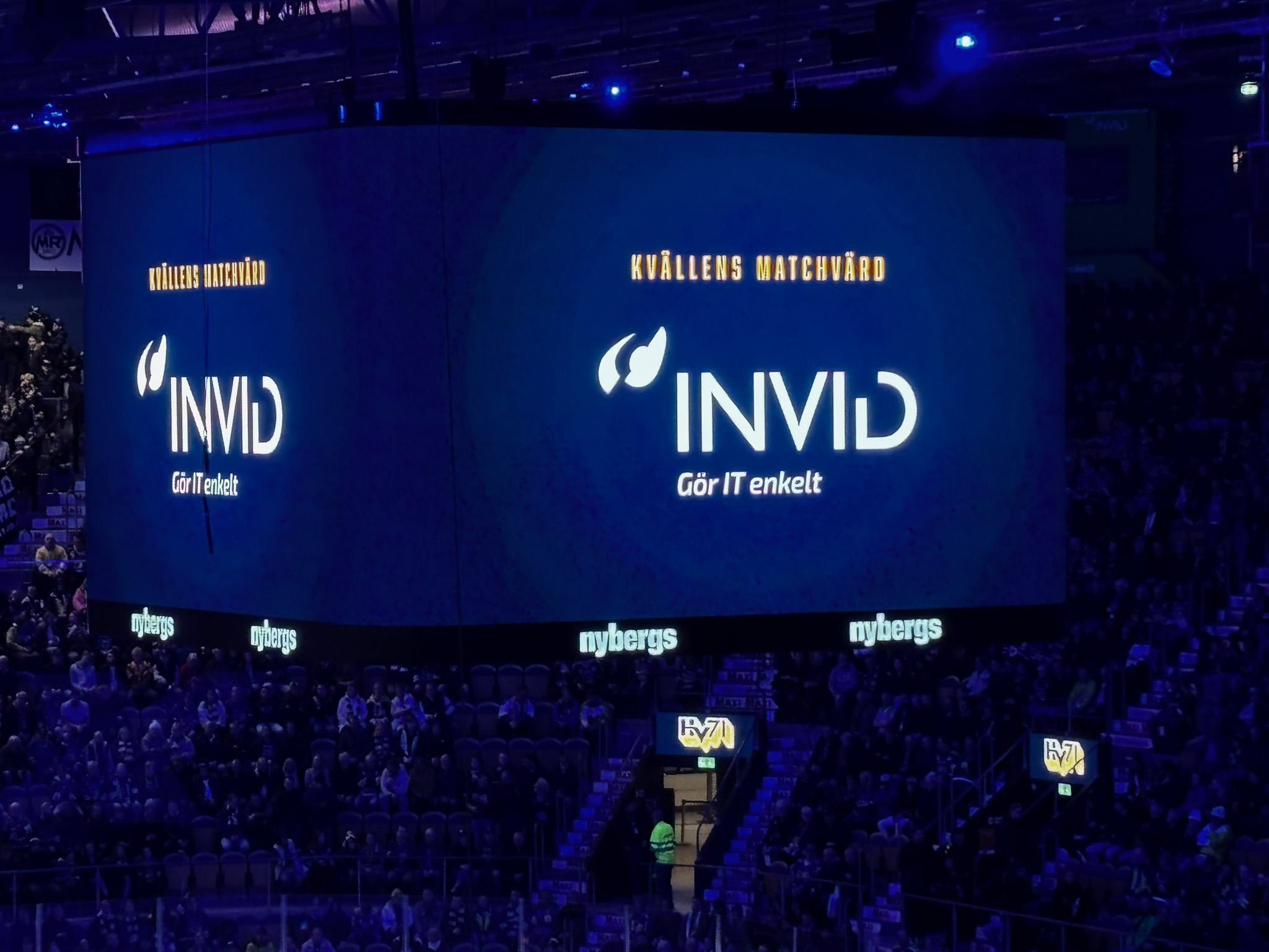 Matchvärdsaktivitet och seminairum 4/12 - HV71 - INVID Gruppen