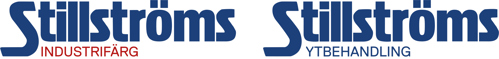 Två stycken logotyper - Stillströms Industrifärg och Stillströms Ytbehandling