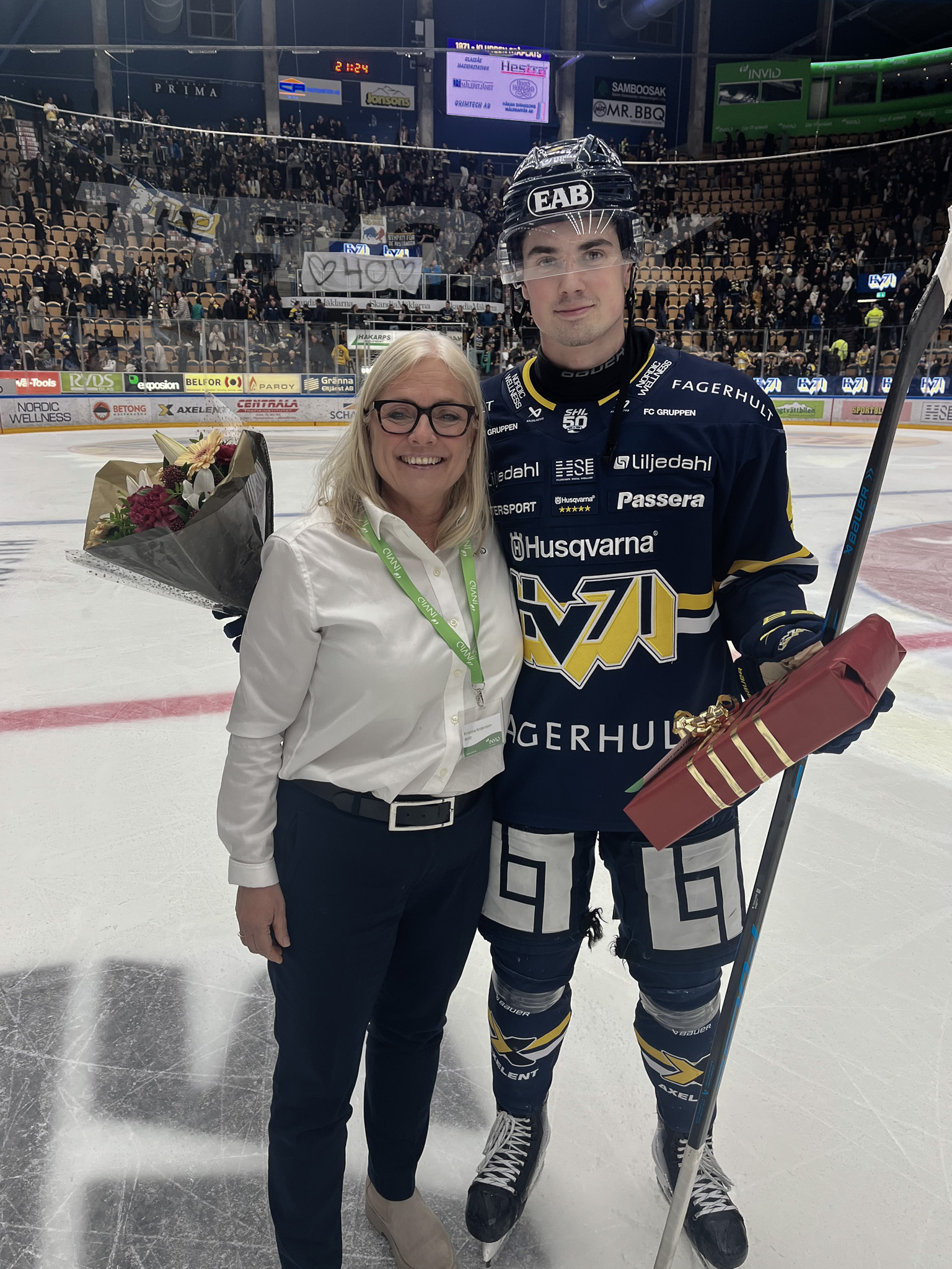 Matchvärdsaktivitet och seminairum 4/12 - HV71 - INVID Gruppen